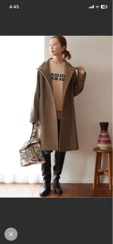 JOURNAL STANDARD relume 코트 size 36