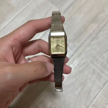 ORIENT Cossy B05223/1P 다이아/렉탱/골드/손목시계