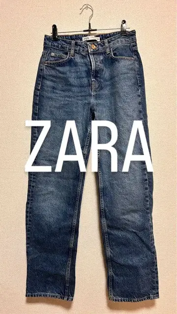 ZARA 다크 블루 데님 팬츠 EUR32