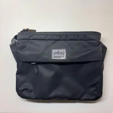 맨하탄 포티지 블랙 라벨 숄더백