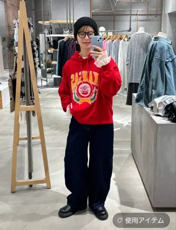 새상품급 LEPSIM [ NEL ] 컬러 후디 치프스 35