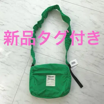 택 포함 새상품 로데오 퍼프 개더 숄더 GRN