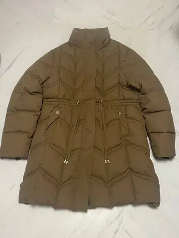 브라운 XL 다운 자켓