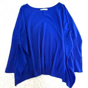 컨디션 최상 두지엠 클라세 니트 실크 캐시미어 파랑