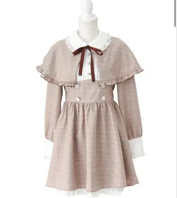 유메텐보 2way 케이프 아가씨 원피스