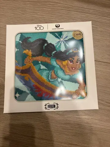 귀여운 얼굴의 재스민 JAL 디즈니 100주년 기념 손수건