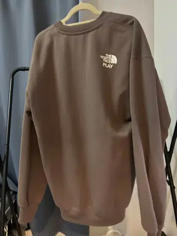 THE NORTH FACE PLAY 그레이 맨투맨 S