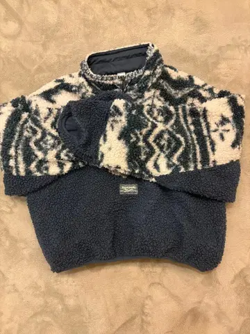 리복 보아 플리스 하프 지퍼 Reebok