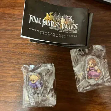파이널 판타지 택틱스 미니 아크릴 블록 람자&티타