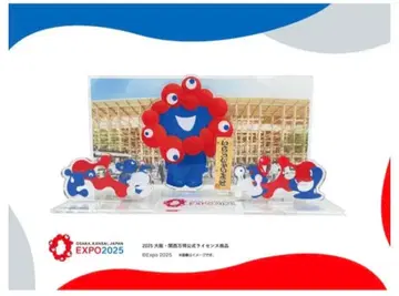 대지붕 반지 아크릴 스탠드 어서 오세요 간사이 만박 오사카 만박