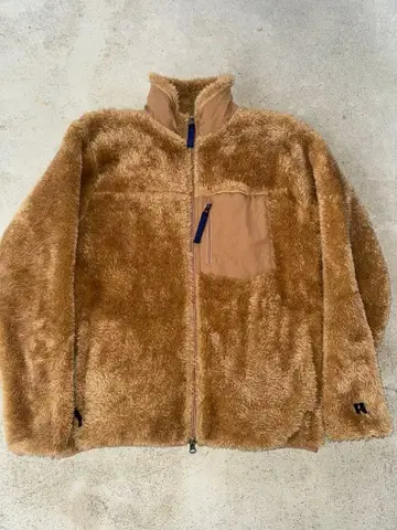 ships 별주 RUSSELL ATHLETIC 플리스 자켓 S 브라운