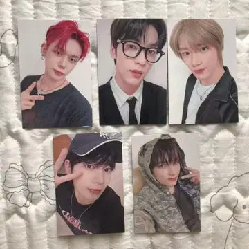 TXT ACT:PROMISE 서울콘 FC MOA 트레이딩 카드 5장