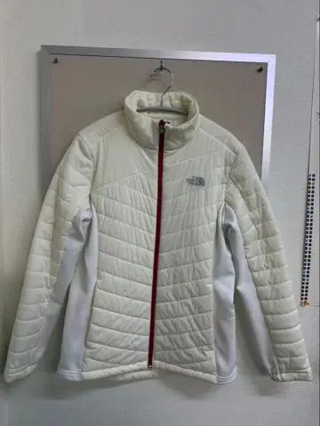 더 노스페이스 화이트 다운 자켓