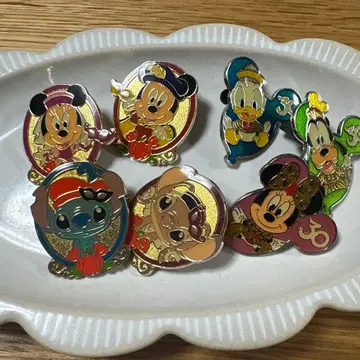 디즈니 할로윈 핀즈 7개 세트