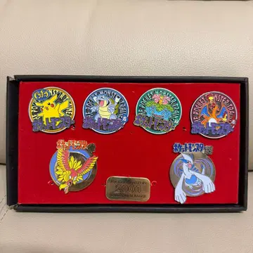 포켓몬스터 밀레니엄 배지 2000년 기념 한정판 핀 배지