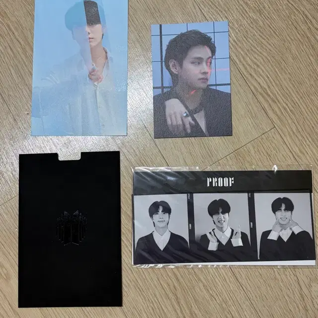 방탄 proof 프루프 앨범 엽서, 세컷 정국,뷔,진 일괄 판매