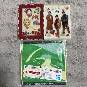 Mrs. GREEN APPLE 제일복권 자카드 타월 비주얼 시트