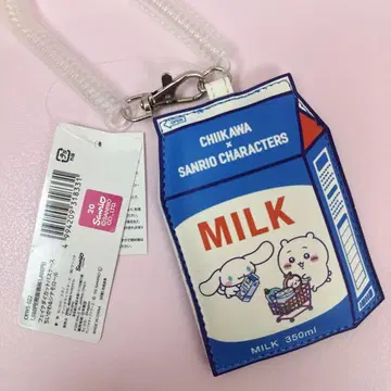 치이카와 x 산리오 캐릭터즈 패스 케이스 (치이카와 & 시나모롤)