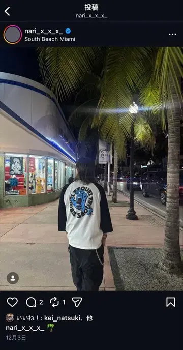 SEQUEL fragment SANTA CRUZ 사이즈 M