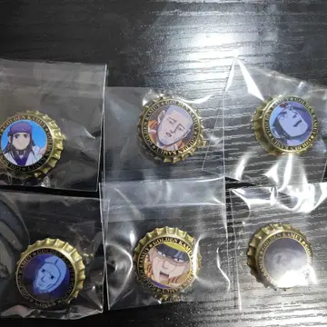 골든 카무이 시크릿 왕관 캔뱃지 A 스기모토 아시리파 시라이시 츠루미