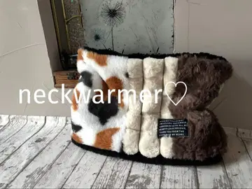 따뜻한 여성 겨울 원단 배합 넥워머