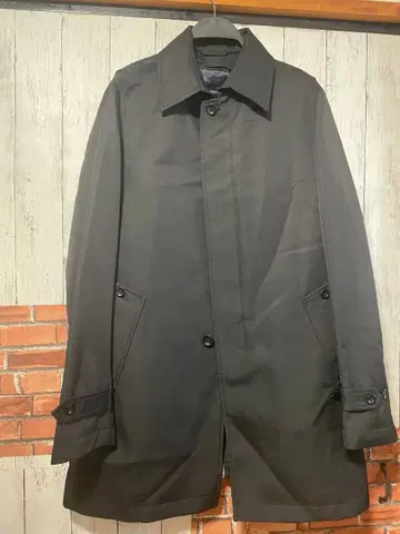 Mr. junko 블랙 스텐카라 코트 퀼팅