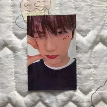 TXT 한국 팬미팅 MOAZONE 모아존 FC 트레이딩 카드 수빈