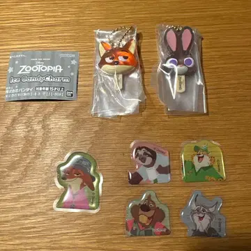 주토피아 아이스캔디 참 덤 포함