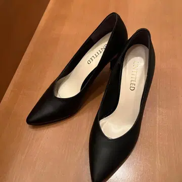 UNTITLED 블랙 하이힐 22