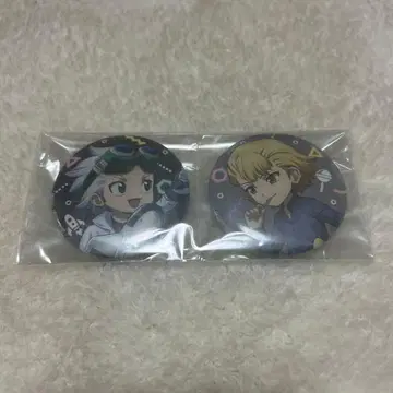 Dr. STONE 4th SEASON 제노 & 스탠리 캔뱃지 2개 세트