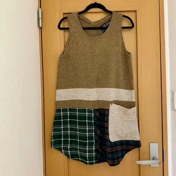 CUBE SUGAR 슬리브리스 튜닉