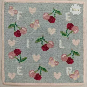 페이러 손수건 미사용 새상품 킵 스마일링 체리