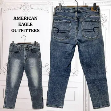 [ 아메리칸 이글 아웃피터스 ] 데님 청바지 [ F ] 블루 케미컬