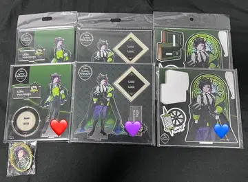 릴리아 반 루즈 트위스테 아크릴 스탠드 브로치