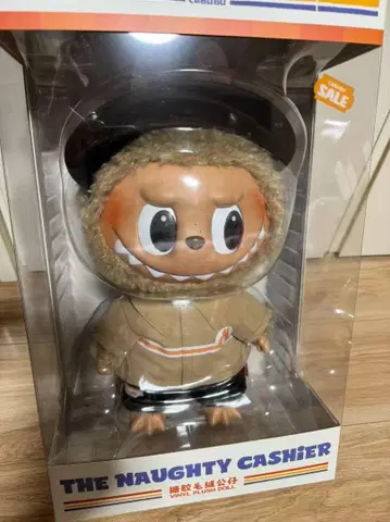 LABUBU 럽럽 더 너티 캐셔 봉제 인형