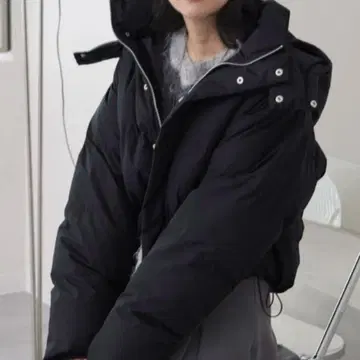 2WAY 숏 기장 충전솜 블루종 / 발수 방풍