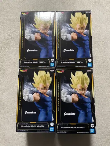 마왕 베지터 Grandista 피규어 4체 세트