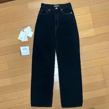 [ 레어 컬러 ] CLANE 클라네 세컨드 데님 팬츠 블랙 0