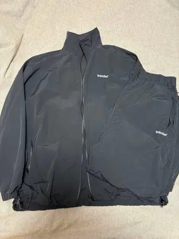 BrokenBase 블랙 나일론 자켓 나일론 팬츠 셋업 L