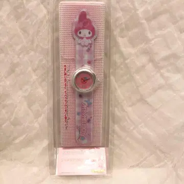 산리오 마이멜로디 손목시계 스내핑 워치 미사용 새상품