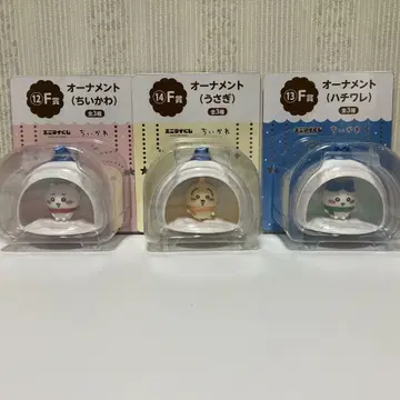 치이카와 에니마이 복권 오너먼트 3개 세트