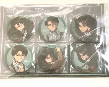 진격의 거인 HICAL 캔뱃지 컴플리트 세트 리바이