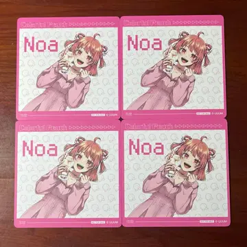 컬러풀 피치 카라피치 노아 마네키네코 코스터 묶음 판매