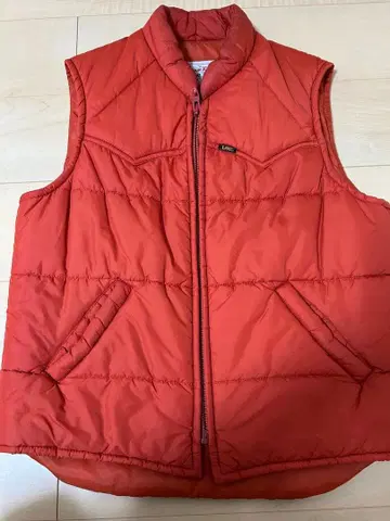 Lee 오렌지 다운 베스트 스톰 라이더 탈론 지퍼