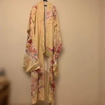 순수 실크 후리소데