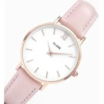 특가 크루스 시계 여성스러운 인상!! 인기 상승 중 핑크 33mm 페이스