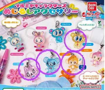 나루미야 캐릭터즈 메지루시 액세서리 4개 세트