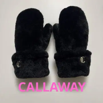 캘러웨이 CALLAWAY 골프 장갑 그로브 미튼 블랙