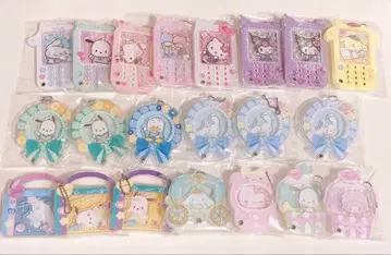 산리오 커스텀 아크릴 참 묶음 판매 sanrio