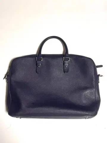 애니에스베 agnes b 네이비 가죽 비즈니스 백